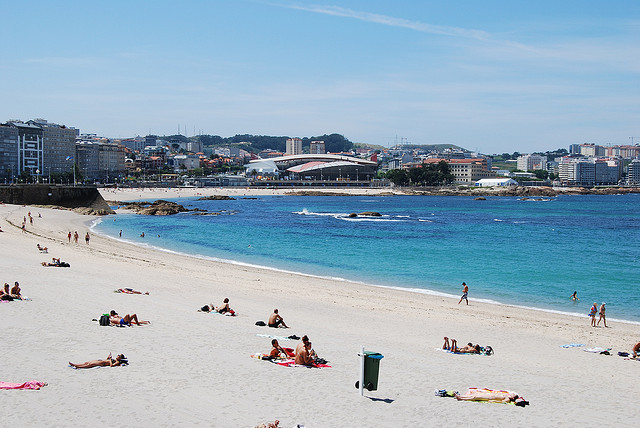 Beach La Coruña